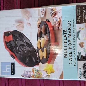 Homemade Red Cake Pop Maker